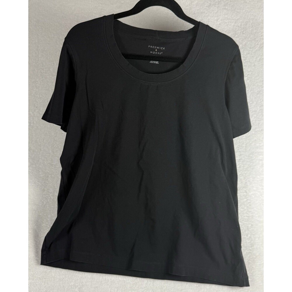 Preswick and Moore White Womens T Shirt Size 1X